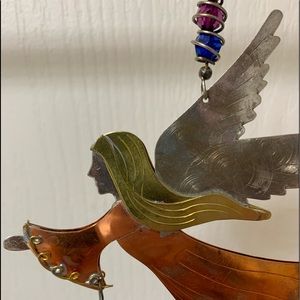 Easter Angel -brass, ornament for many uses.